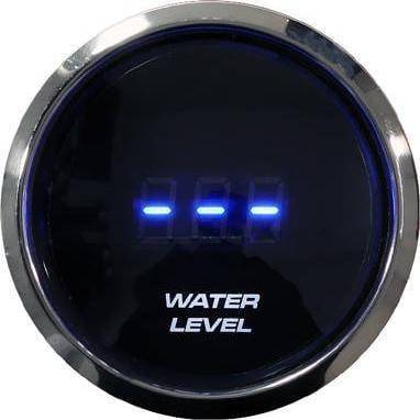 Matës uji AUTO GAUGE STP3, 52mm, 10-180ohm, i argjendtë