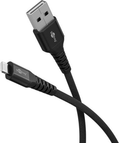 Kabllo Goobay USB C në Lightning, 3m, 60W, gri