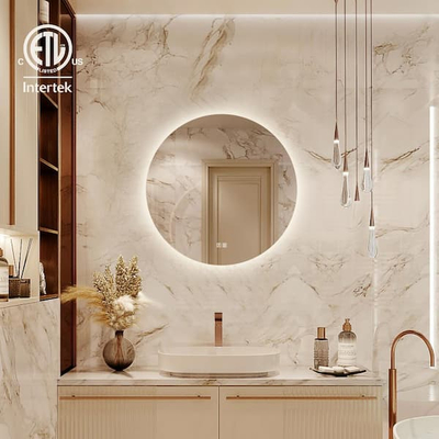 Pasqyrë banjoje HOMLUX A50E004797, rrethore 24", LED, anti-avull