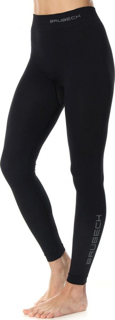 Pantallona termo për gra Brubeck Extreme Thermo, material dy-shtresor, thahen shpejt, të zeza