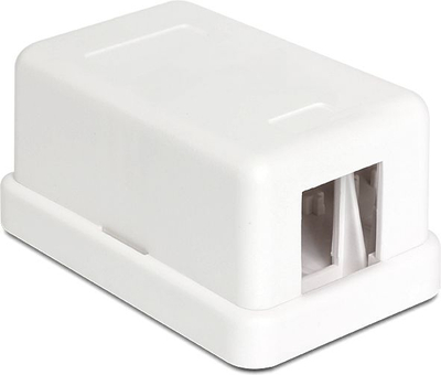 Kuti murale DeLOCK Keystone 86226, 1 port, montim sipërfaqe, e bardhë