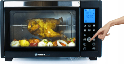 Furë mini digjitale First Austria FA5046-2, 45L, 2000W, e zezë