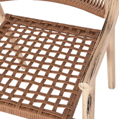 Karrige ngrënieje me mbështetëse KERLY HM6050.01, alumin, 54x58.5x76cm, në ngjyrë bakri