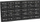 Panel varës për vegla Orderline, 20 enë, 80 x 16.5 x 40 cm