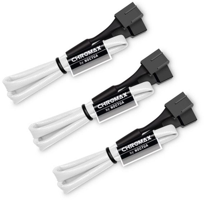 Set kabllosh zgjatuese Noctua NA SEC1, 0.3m, 4 pin, e bardhë
