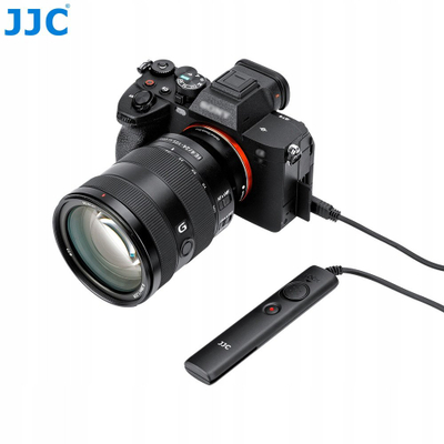 Telekomandë me kabllo për aparat fotografik JJC SR F2SE, kontroll nga distanca, e zezë