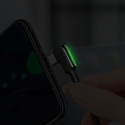Kabllo USB Mcdodo CA-7511, USB A në Lightning, 1.8 m, e zezë