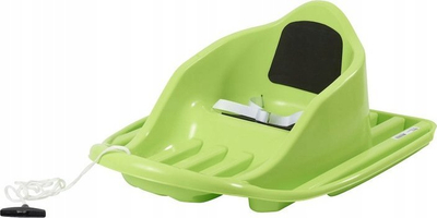 Slitë për foshnje Stiga Snow Froggy, deri 20kg, me rrip sigurimi, jeshile
