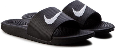 Детски сандали Nike Kawa Slide, Big 7, црни со бела