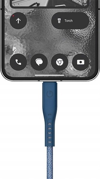 Kabllo USB C në USB C Energea Cable Flow, 1.5m, 240W 5A PD, blu