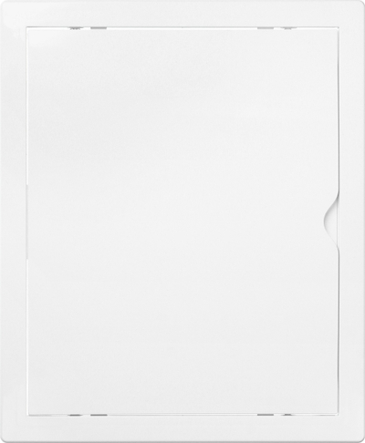 Derë inspektimi plastike Virone ID 25x30 cm, ABS, e bardhë