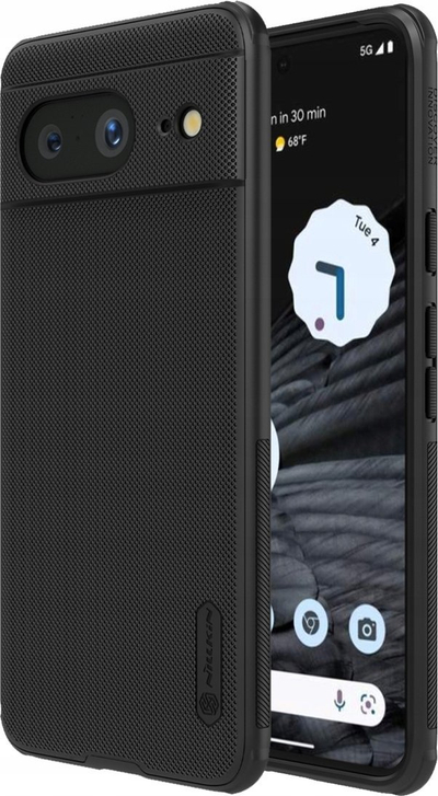 Kapak telefoni Nillkin Frosted Shield Pro për Google Pixel 8 Pro, TPU, MagSafe, i zi