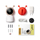 Kamerë për bebe OMAJIN Smart Baby Monitor, 2K HD, shikim nate, bezhë e bardhë