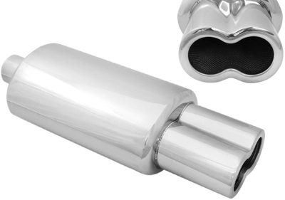 Marmitë e pasme universale, dalje 87x140mm, hyrje 63.5mm, inox argjendtë
