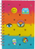 Bllok shënimesh Stnux Notebook Multicolored Pins, A5, 80 fletë katrorë, shumëngjyrësh