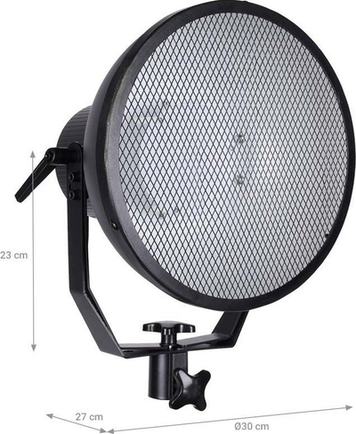 Reflektor skenik Light4Me Retro 300, LED 40W RGBA, me DMX, i zi