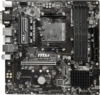 Pllakë amë MSI B450M PRO-VDH MAX