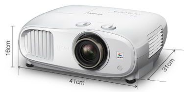 Проектор Epson EH TW7100, 4K PRO UHD, 3000 ANSI лумени, бел