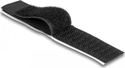 Mbajtëse kabllosh DeLOCK Hook and Loop, vetëngjitëse, set, 110 mm x 20 mm