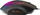 Maus gaming Tracer GameZone Black Widow RGB, me kabllo, 1600 DPI, i zi