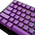 Set keycaps Glorious GPBT Basics, 131 taste, PBT doubleshot, Epic Purple