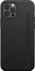 Kapotë telefoni Diesel Moulded Premium Leather, për iPhone 12 Pro Max, lëkurë natyrale, e zezë