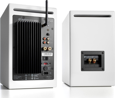 Boksa rafti Audioengine HD6, wireless, Bluetooth aptX HD, ngjyrë e bardhë