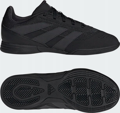 Këpucë futsalli Adidas Predator 24 Club Junior, për fëmijë, indoor, të zeza