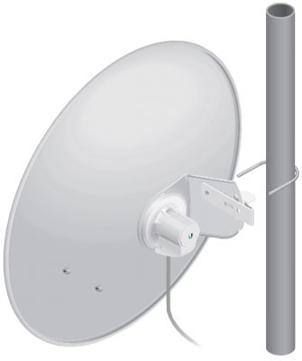 Antene rrjeti Ubiquiti PowerBeam PBE-5AC-500, 27 dBi, 5 GHz, e bardhë