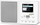 Radio interneti TechniSat STERNRADIO IR 2, WiFi, ekran 2.4", e bardhë