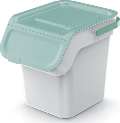 Set koshash riciklimi Keden Kaddi Q, 4x20L, filtër karbon aktiv, plastik gri shumëngjyrësh