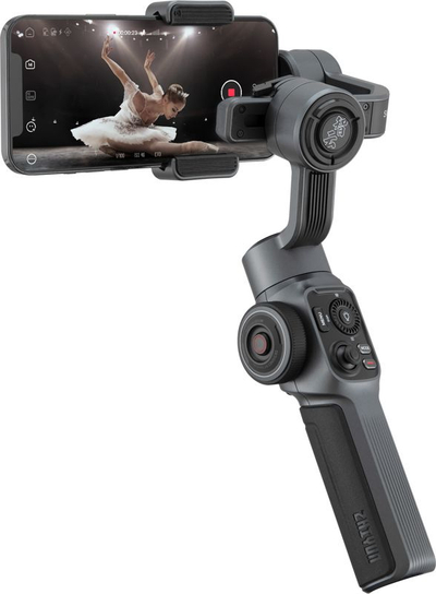 Стабилизатор за паметен телефон Zhiyun Smooth 5, 3 оски, до 320 g, црн