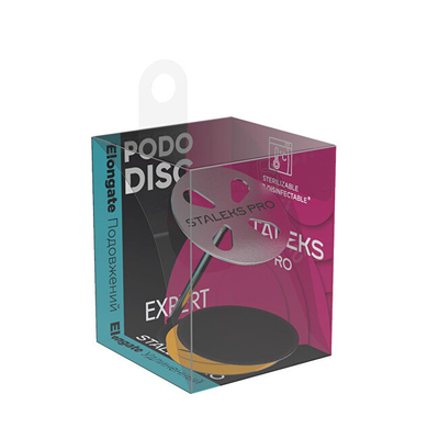 Set për pedikyr Staleks Pododisc Expert L, disk për pedikyr + lima unazore