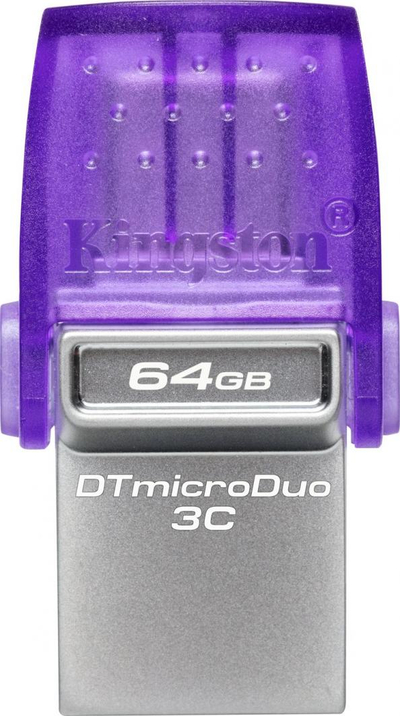 USB Kingston DataTraveler, microDuo 3C, Pendrive, 64GB