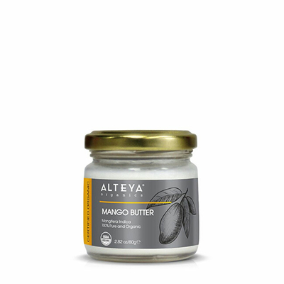 Gjalpё pёr trup dhe flokё Alteya Organics Mango, 80 g