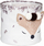 Сет кошници за складирање Atmosphera for Kids Лисица, 2 парчиња, полиестер, бела