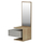 Paradhomë muri me pasqyrë Meara 49,1x31,3x90Hcm (HM8984.12)