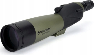 Teleskop vëzhgimi Celestron Ultima 80, 20–60x80, trup i drejtë, jeshil me të zi