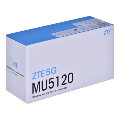 Modem celular ZTE MU5120, 5G, Wi-Fi 6 AX3600, i bardhë