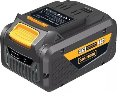 Bateri për vegla BA-1860B, 18V, 6Ah, e zezë