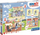 Едукативна игра Clementoni Edukit 4 in 1 Bluey, сложувалка 30 и 48 делови, 6 коцки, многуобоен
