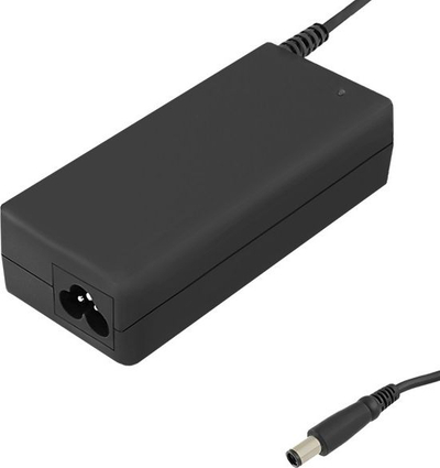 Adapter karikues për laptop Qoltec 50085, 90W, 19.5V 4.6A, i zi