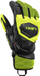 Doreza skish Leki WCR Venom SL 3D, unisex, nr. 11, zi me të verdhë