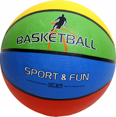Top basketbolli MIDEX RBKC717C-5, madhësia 5, shumëngjyrësh