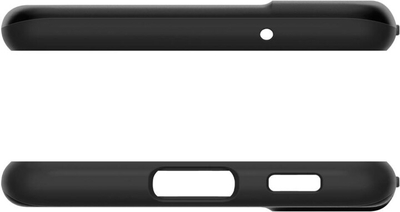 Mbrojtëse Spigen Thin Fit për Samsung Galaxy S21 FE 5G, e zezë