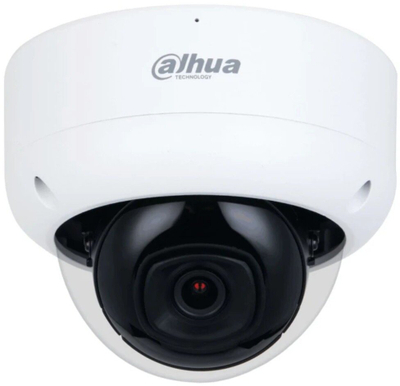 Kamerë dome IP Dahua IPC-HDBW3441EP-AS-0280B-S2-B, 4MP, lentë 2.8mm, e zezë