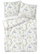 Set çarçafësh MATEX Satin Exclusive Meadow, 160x200 cm, 100% pambuk, me lule blu