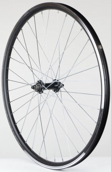 Rrotë e përparme biçiklete Azimut Acs FWHL88, 26", alumini DoubleWall, e zezë