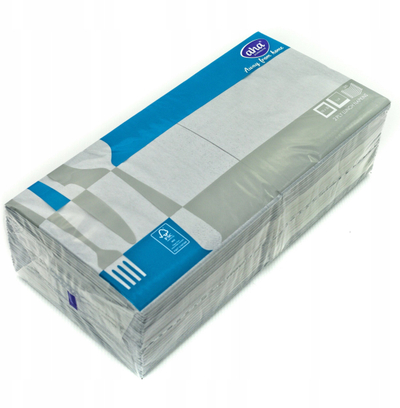 Servieta letre AHA, 33x33cm, 2 shtresa, gri