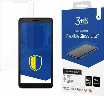 Mbrojtëse ekrani 3mk FlexibleGlass Lite për Alcatel 1B 2022, 6H, transparente